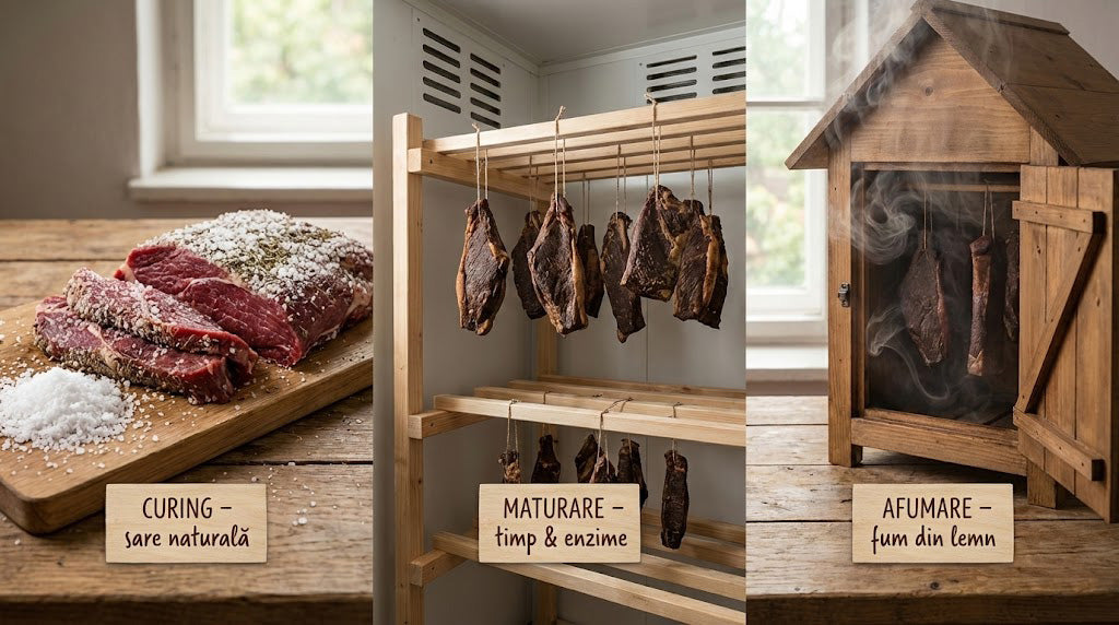 Ce este curing-ul? Dicționarul cărnii maturate și uscate