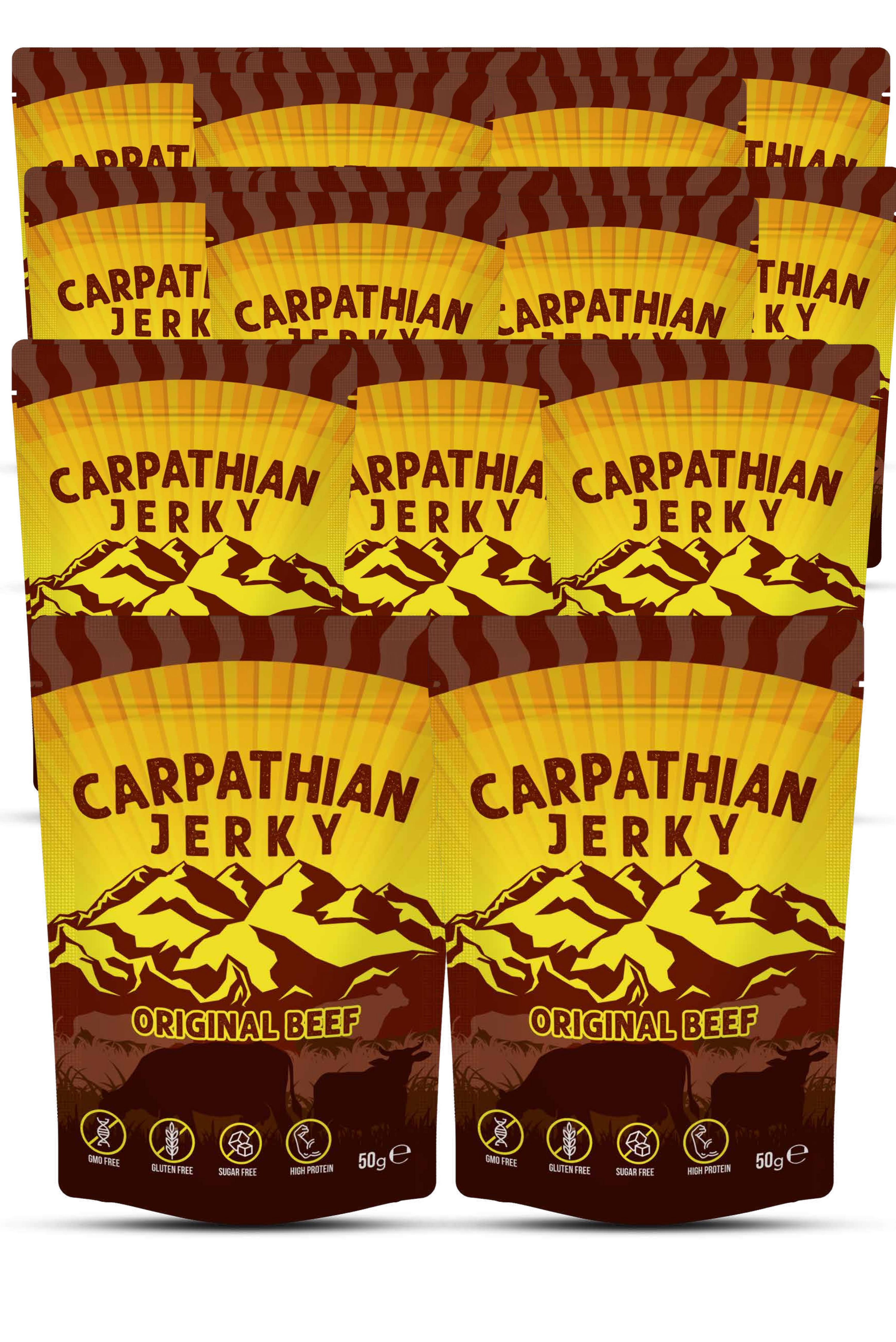 Carpathian Jerky Original Beef