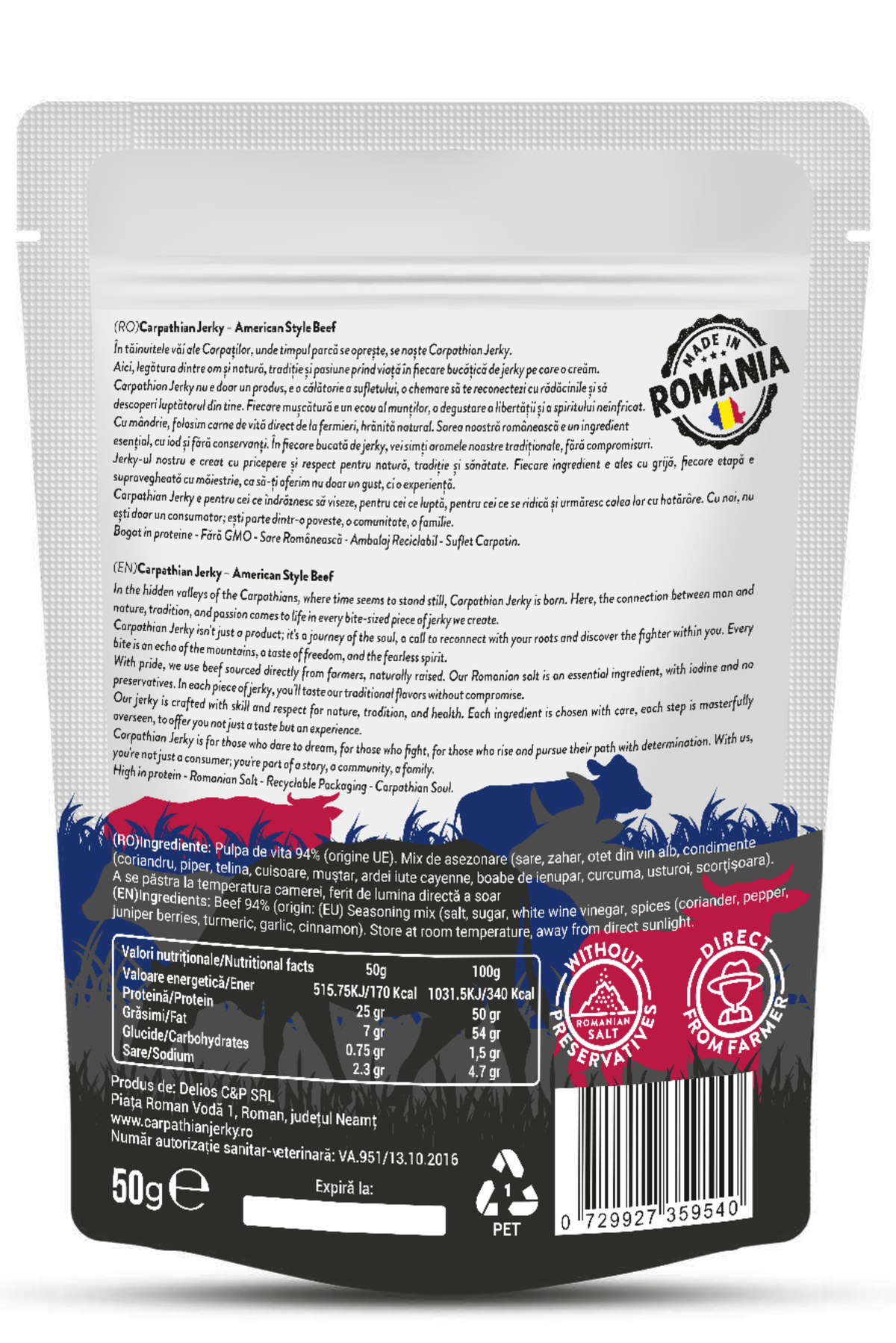 Kárpáti Jerky Amerikai Stílusban - Kárpáti Jerky