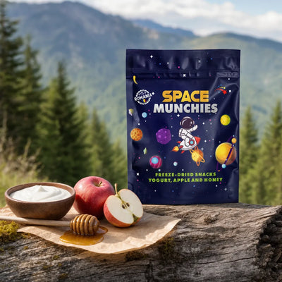 Space Munchies Liofilizált Joghurt Almával és Mézzel